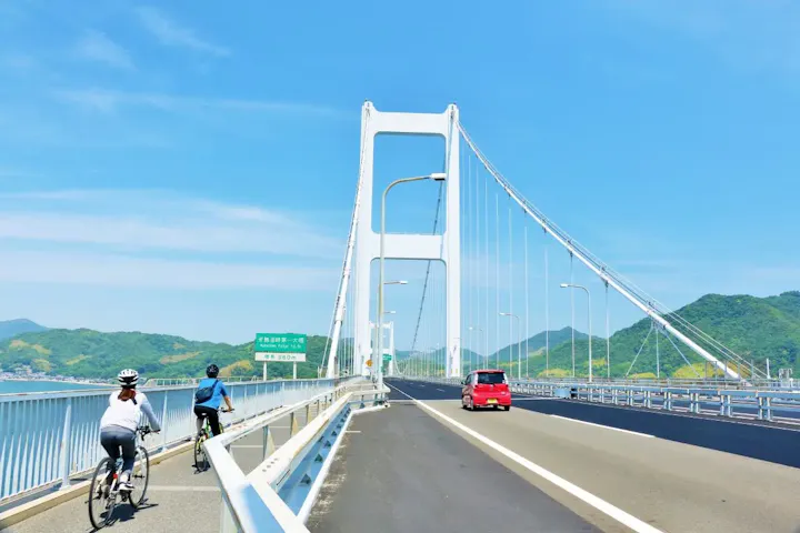 しまなみ海道サイクリングの休憩にぴったり