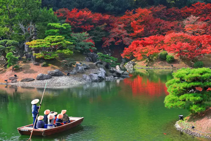 美しさに包まれる花の楽園