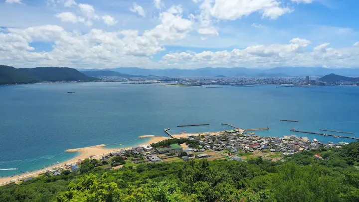女木島の美しい風景を満喫しよう！
