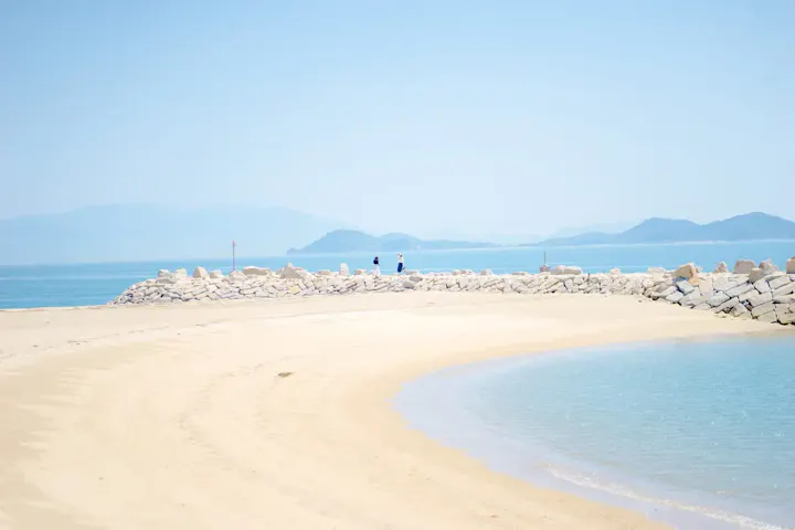 「快水百選」に選ばれた海水浴場