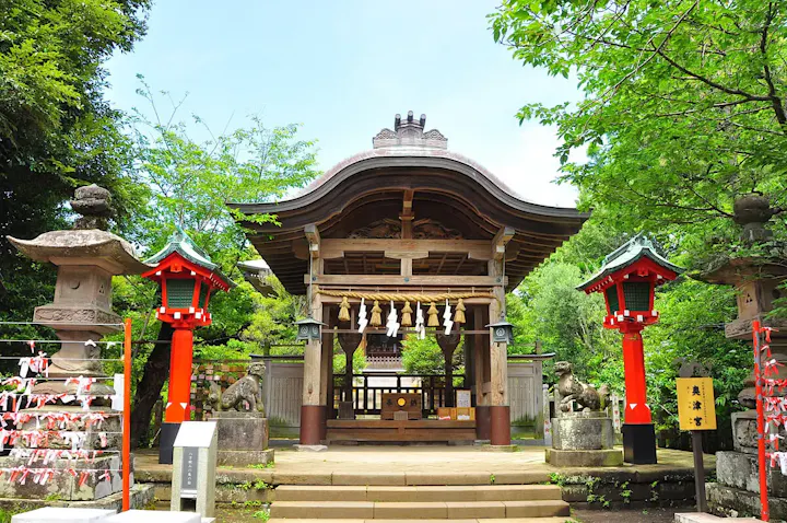 多紀理比賣命を祀る「奥津宮」