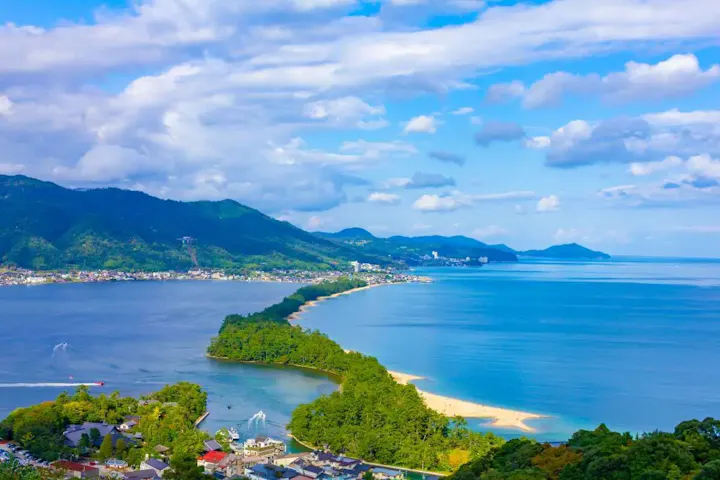 天橋立を望む絶景