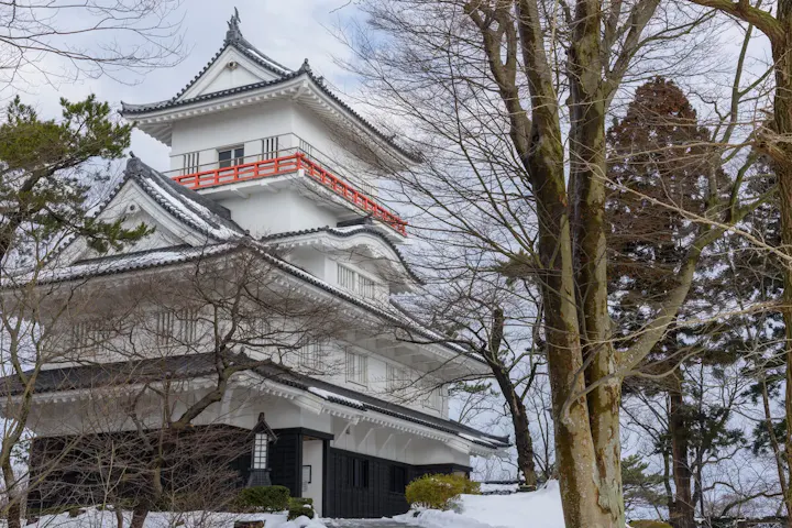 秋田市のシンボル・久保田城跡に広がる公園