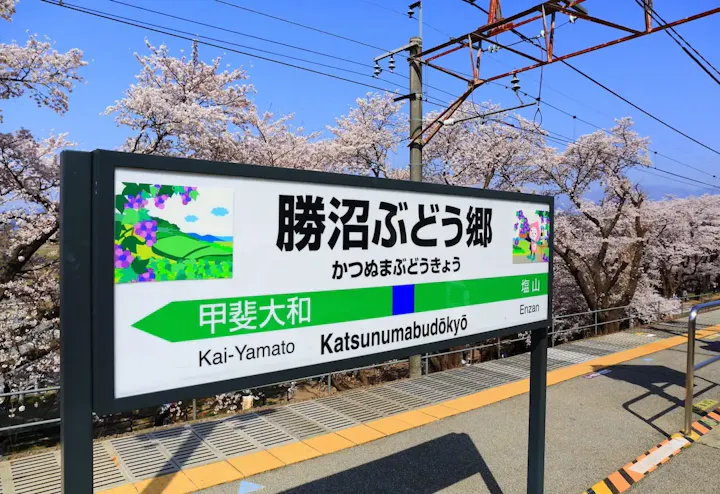勝沼ぶどう郷駅が最寄り駅
