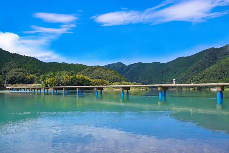 佐田沈下橋