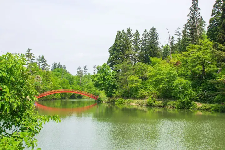 自然と歴史を感じる横手公園でハイキング!