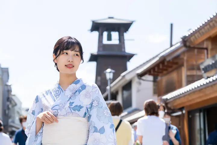 時の鐘は絶好の写真スポット