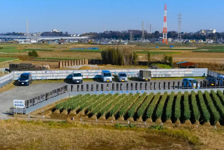 松戸側には、専用の駐車場があるので便利！