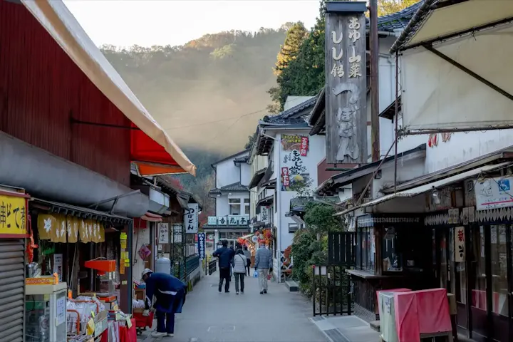 日本の古き良き町並みを楽しめる足助町!