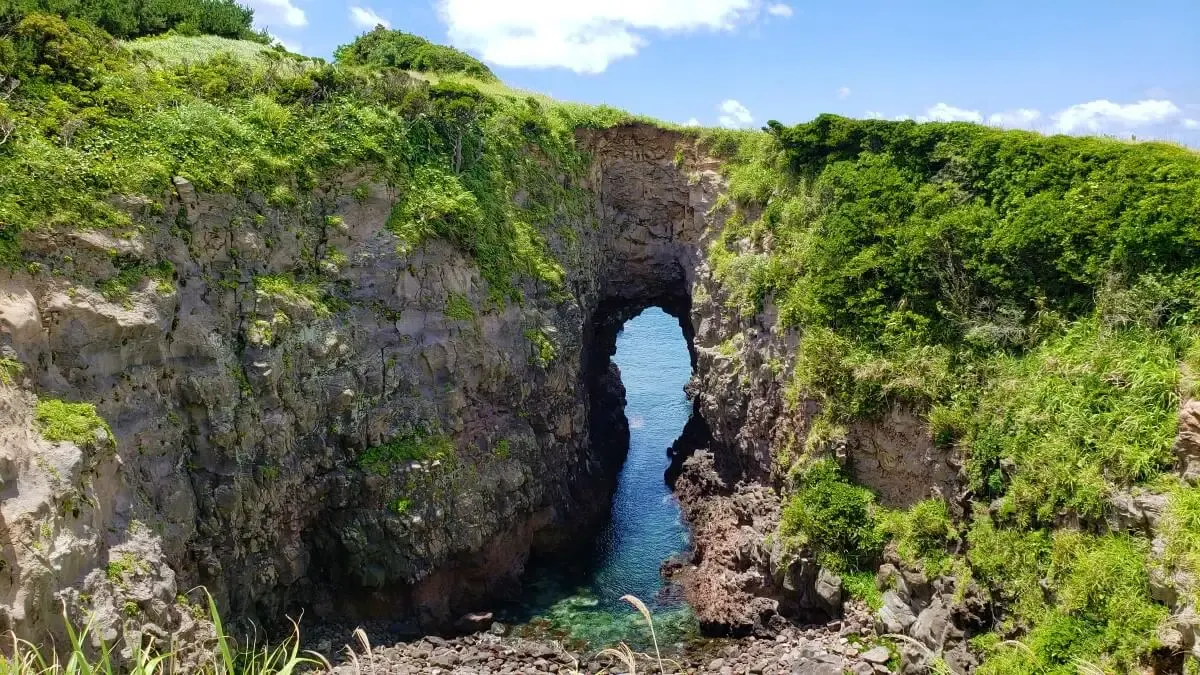 鬼の足跡