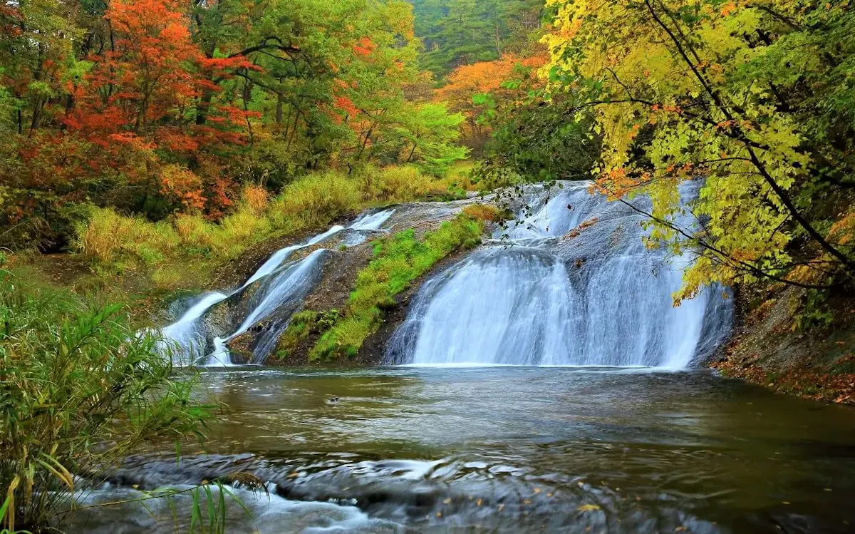 釜淵の滝