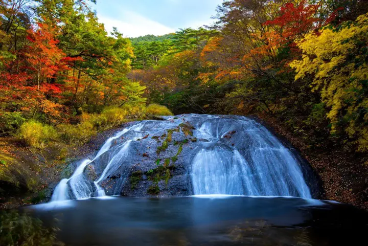 花巻温泉の自然美を代表する2つの滝！