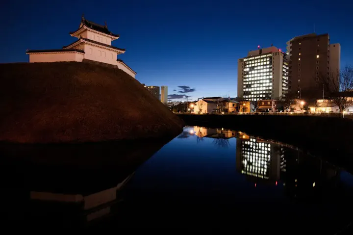 美しい夜景が楽しめるライトアップ！