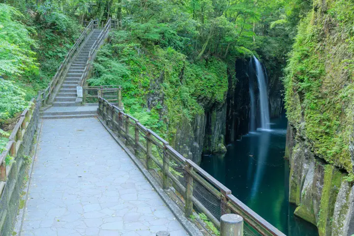 高千穂峡を遊歩道を歩いて巡ろう！