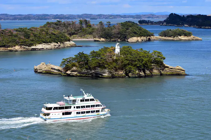 日本三景のひとつである松島の美しい景色