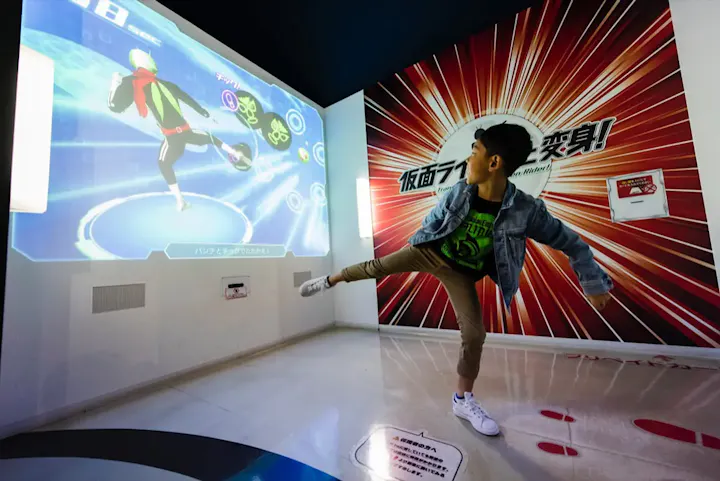 仮面ライダーになりきれる！