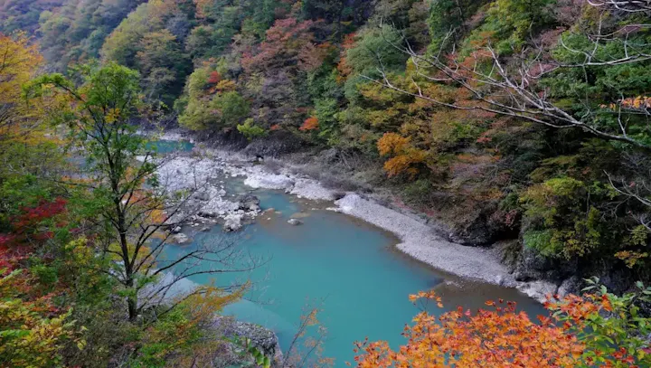 自然景観が広がる東北の耶馬溪！