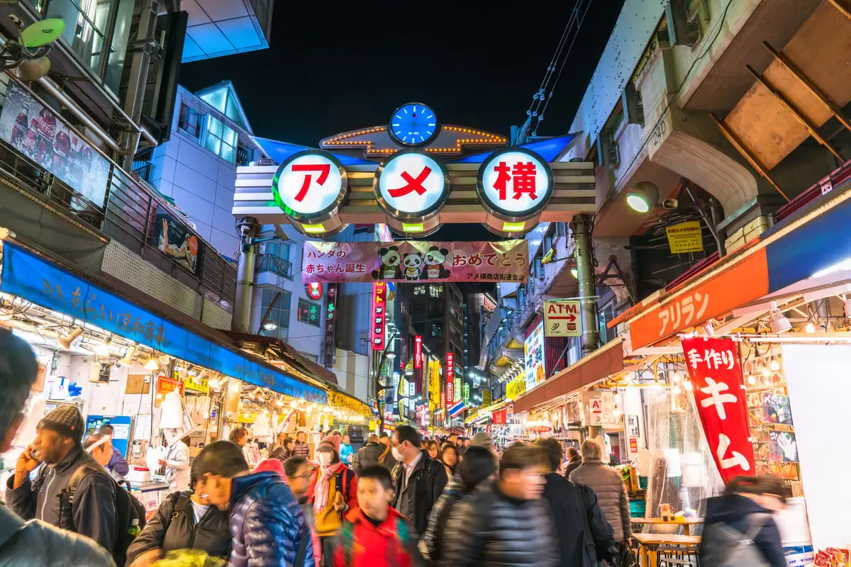 上野アメ横商店街