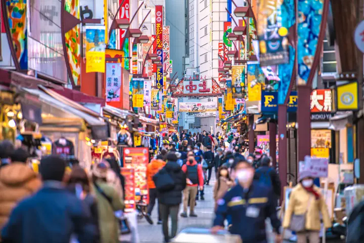 迷路のような商店街とその歴史