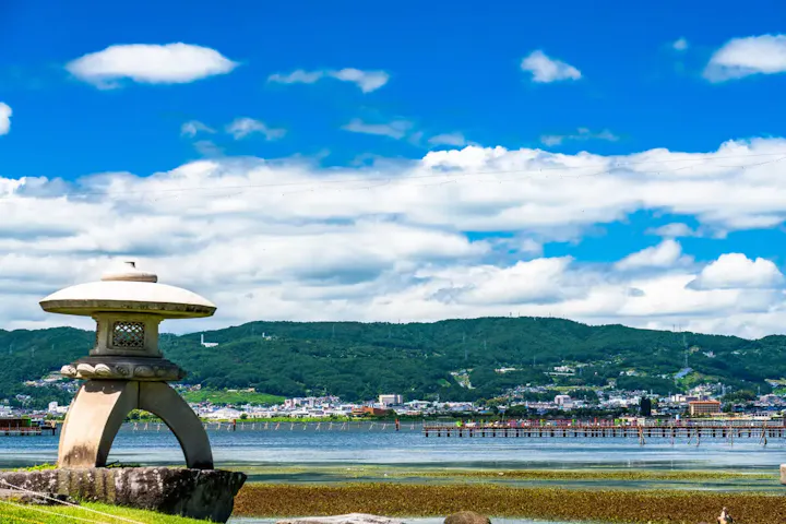 湖周辺の歴史を感じる寺社巡り