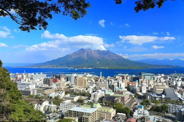 市街地や錦江湾、桜島を一望できる！