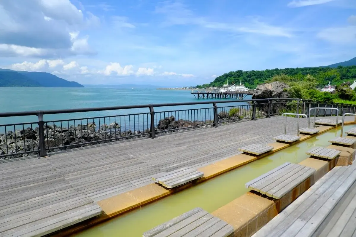 桜島 マグマ温泉