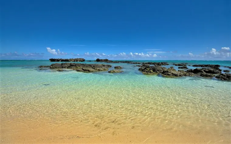 赤崎海岸（鹿児島県与論町）