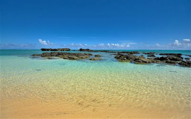 赤崎海岸（鹿児島県与論町）