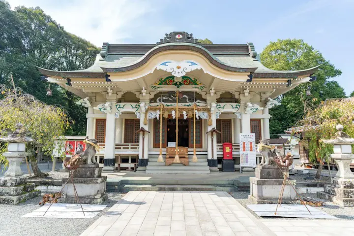 樹齢3000年の大楠がそびえ立つ神社！