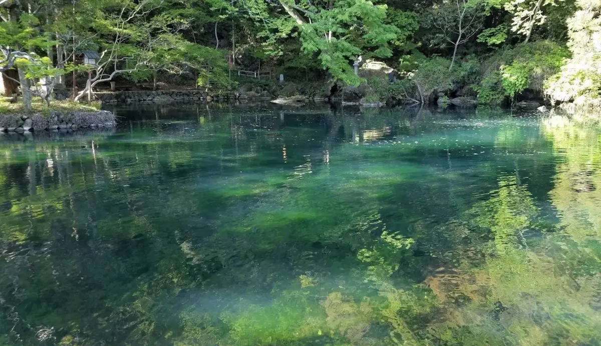 出流原弁天池
