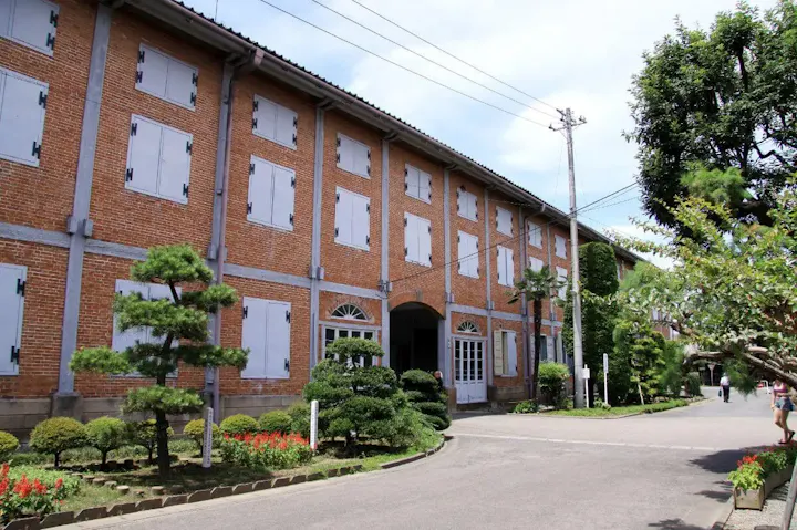 創業当初の状態で保存された美しい建築物!