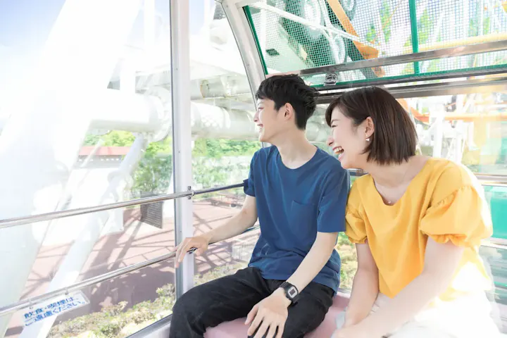 プールだけではなく遊園地も！