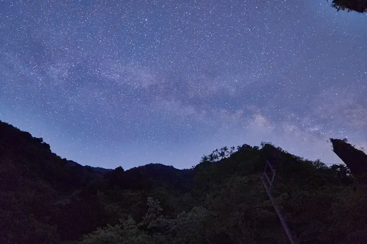 星空観賞スポットとして有名な奥多摩湖