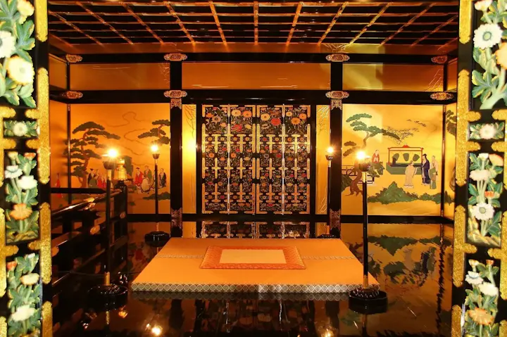 安土城 信長の館の展示を鑑賞