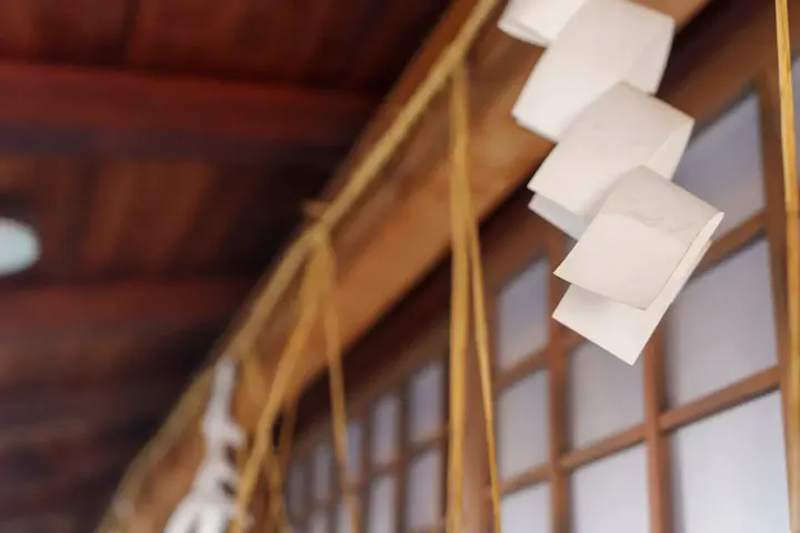 石切劔箭神社のなで守り