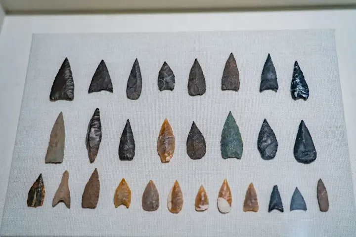 縄文時代の生活を体験できる展示