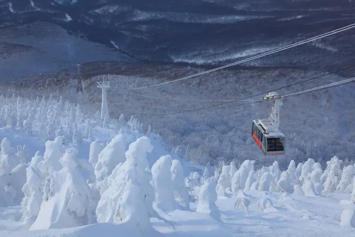 八甲田山ロープウェイまで車で10分です