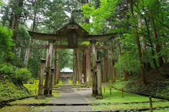 史跡白山平泉寺旧境内