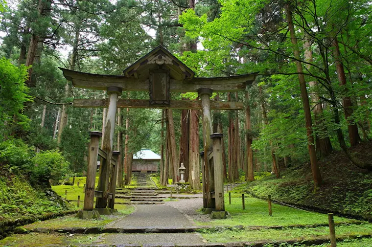 史跡白山平泉寺旧境内
