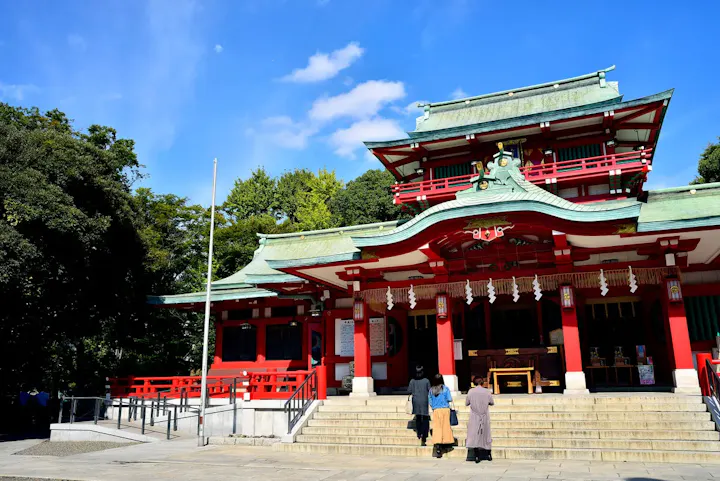 歴史ある神社で感じる江戸時代の雰囲気