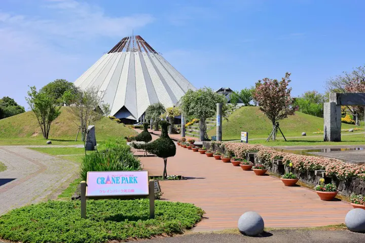 ツルに関する展示を中心とした博物館!