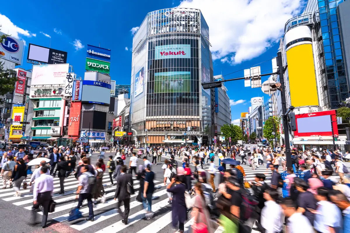 渋谷スクランブル交差点
