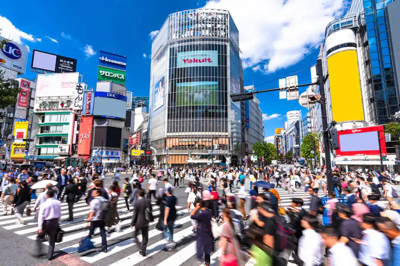 渋谷スクランブル交差点