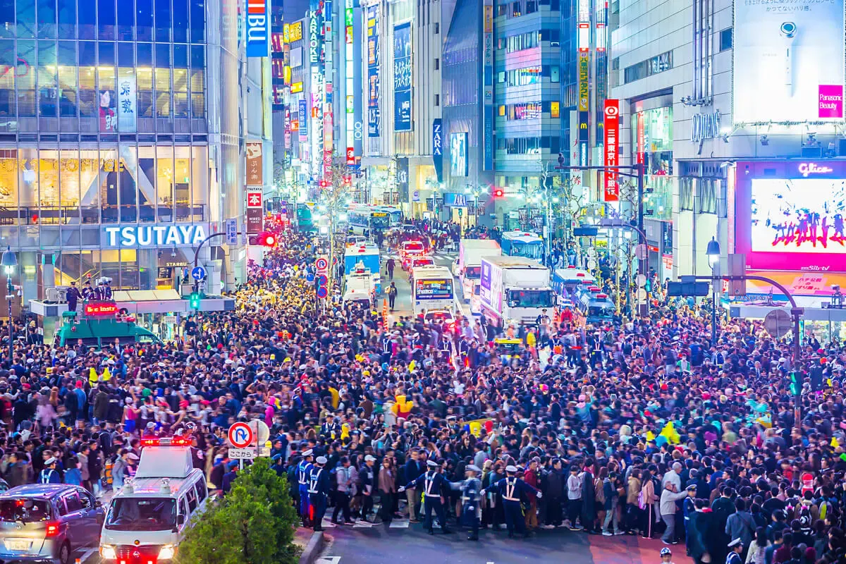 渋谷スクランブル交差点(写真 2)