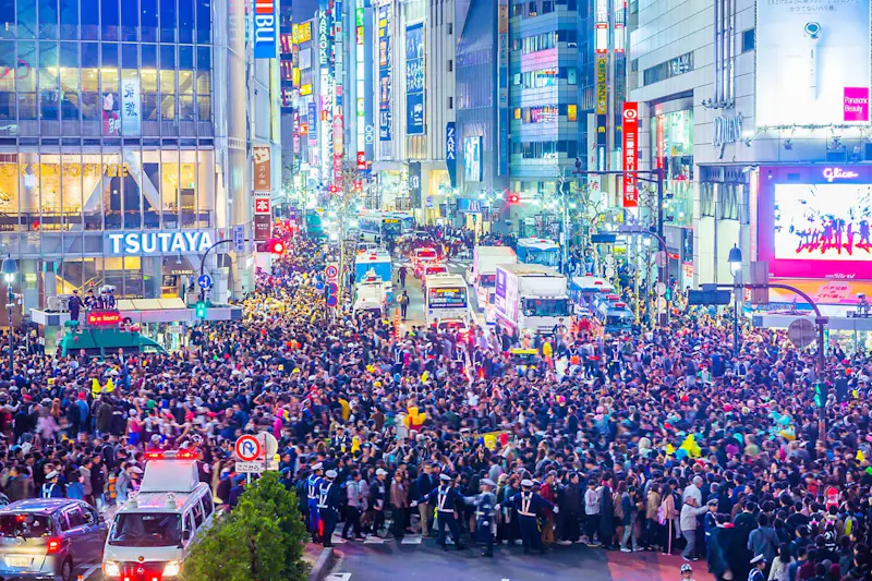 渋谷スクランブル交差点