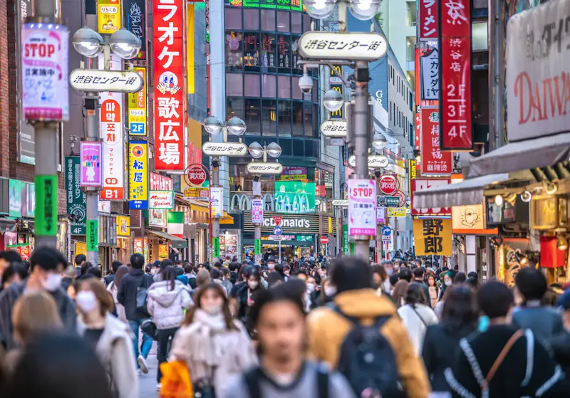 渋谷スクランブル交差点