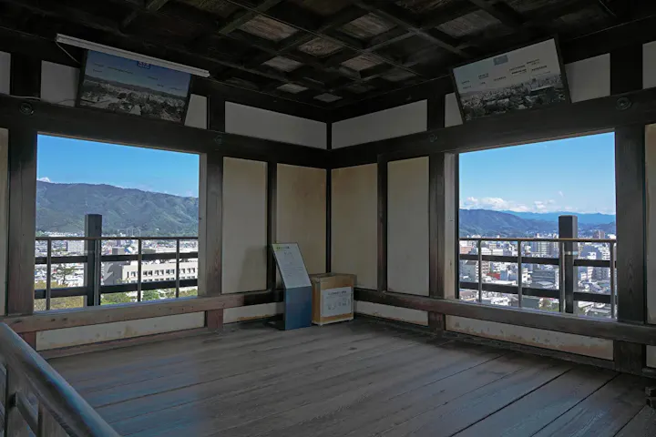 天守からの美しい絶景！