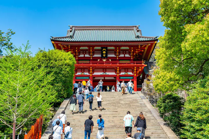 源頼朝公が基礎を作った鎌倉文化の中心地