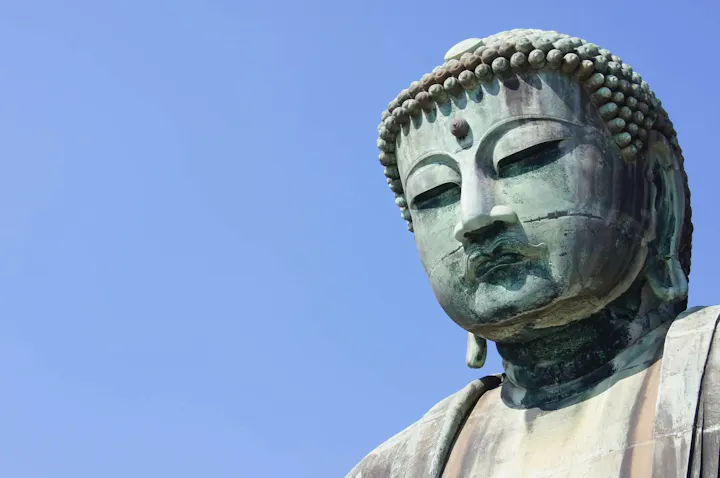「美男におわす」鎌倉の大仏様の表情