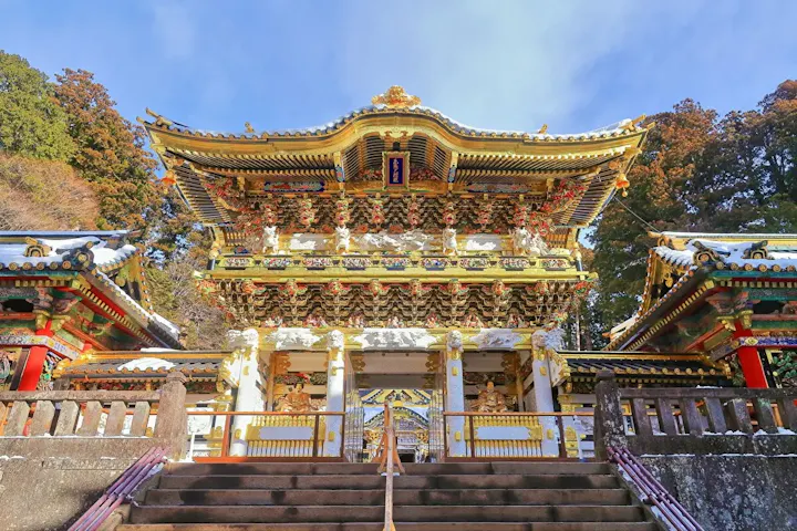 徳川家の御霊を祀っている豪華絢爛な東照宮